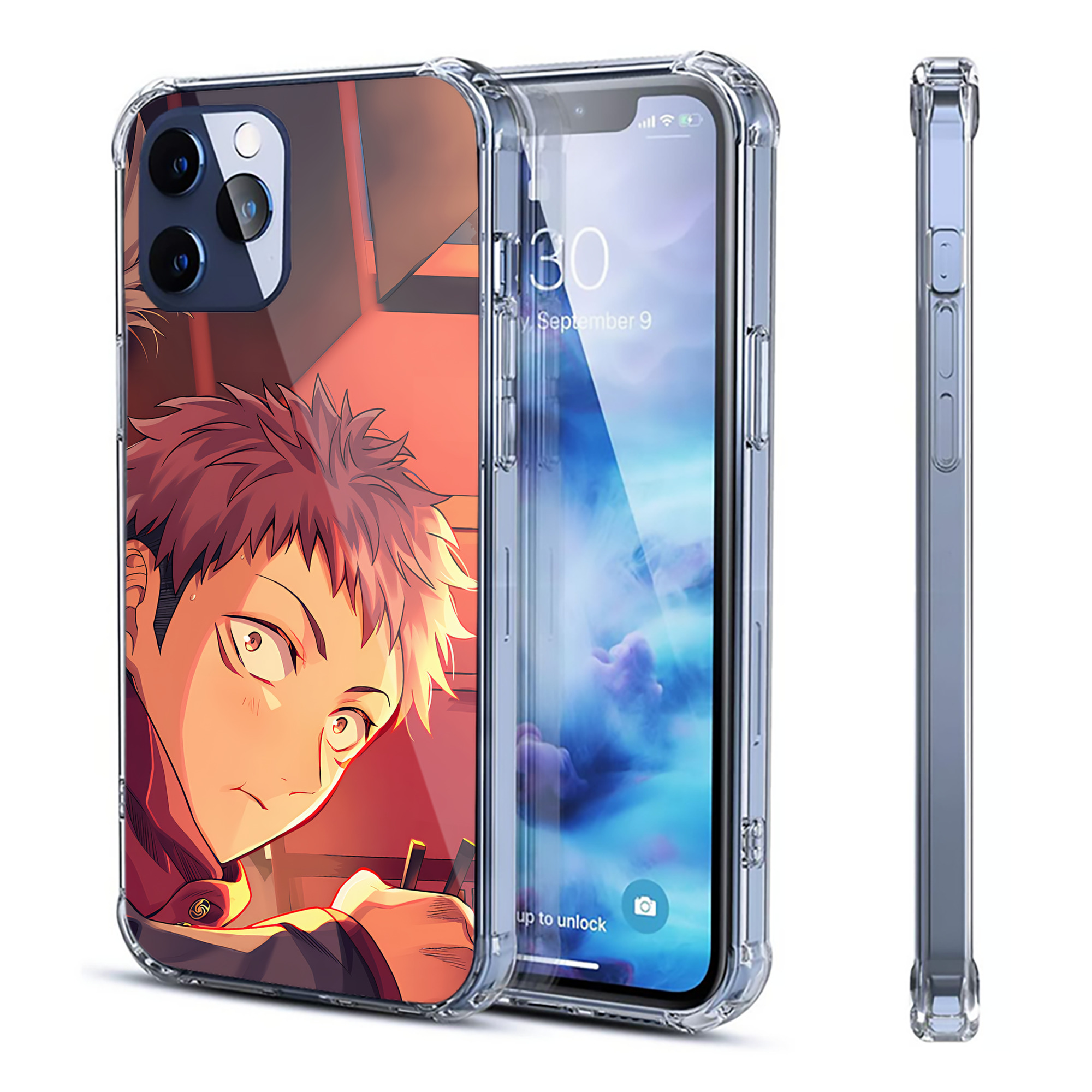 （画像用） SPY×FAMILY间谍家家酒 【iPhone 12シリーズ対応】透明スマホケース（クリアソフトケース）